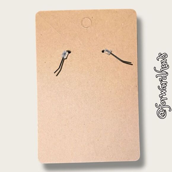 Bundle Sale 3 for $15 | Silver Tone Snowman Earrings – 1 Inch - Picture 5 of 7